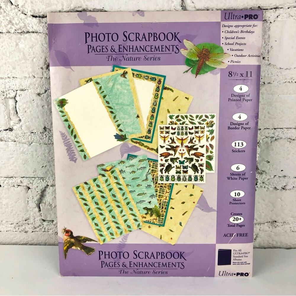 Vintage 90’s Ultra Pro Photo Scrapbooking Kit